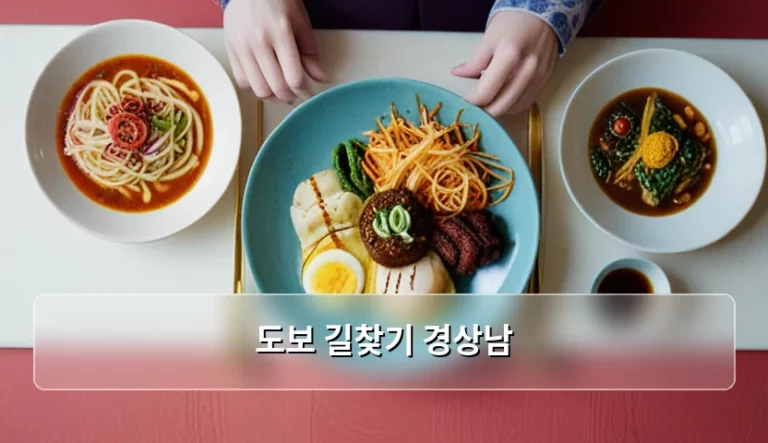 경상남도 도보 길찾기 코스와 지역별 맛집 탐방 가이드