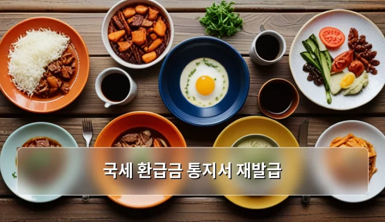 국세 환급금 통지서 재발급 신청 방법 및 절차 가이드